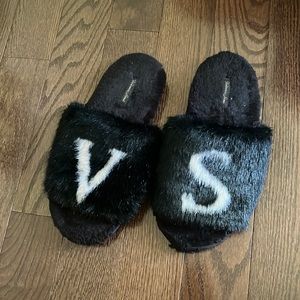 Slightly worn VS SLIPPERS